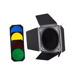 Maxbell Flash Barndoor Accessory Studio Professional 40cmx40cm Stable Honeycomb Grid