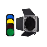Maxbell Flash Barndoor Accessory Studio Professional 40cmx40cm Stable Honeycomb Grid