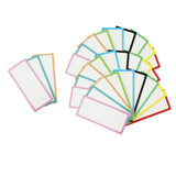 Maxbell Dry Erase Labels Waterproof Name Magnet for Office Refrigerator Whiteboards 30Pcs 5x10cm