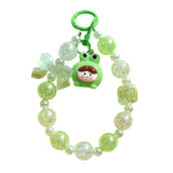 Maxbell Phone Charm DIY Decoration Car Key Charm Bag Charm Keychain for Holiday Kids green