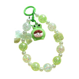 Maxbell Phone Charm DIY Decoration Car Key Charm Bag Charm Keychain for Holiday Kids green