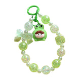 Maxbell Phone Charm DIY Decoration Car Key Charm Bag Charm Keychain for Holiday Kids green