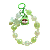 Maxbell Phone Charm DIY Decoration Car Key Charm Bag Charm Keychain for Holiday Kids green