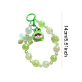 Maxbell Phone Charm DIY Decoration Car Key Charm Bag Charm Keychain for Holiday Kids green