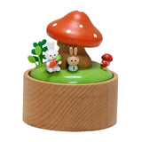 Maxbell Music Box Cute Holiday Sensory Development Ornaments for Friends Lovers Kids Mushroom bunny