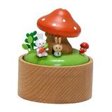 Maxbell Music Box Cute Holiday Sensory Development Ornaments for Friends Lovers Kids Mushroom bunny