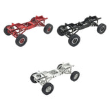 Maxbell Metal RC Chassis Frame RC Car Spare Parts for MN78 /12 Scale RC Car DIY Accs red