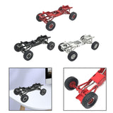 Maxbell Metal RC Chassis Frame RC Car Spare Parts for MN78 /12 Scale RC Car DIY Accs red