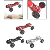 Maxbell Metal RC Chassis Frame RC Car Spare Parts for MN78 /12 Scale RC Car DIY Accs red