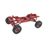 Maxbell Metal RC Chassis Frame RC Car Spare Parts for MN78 /12 Scale RC Car DIY Accs red