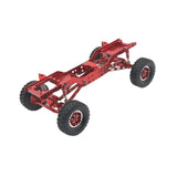 Maxbell Metal RC Chassis Frame RC Car Spare Parts for MN78 /12 Scale RC Car DIY Accs red