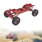 Maxbell Metal RC Chassis Frame RC Car Spare Parts for MN78 /12 Scale RC Car DIY Accs red