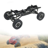 Maxbell Metal RC Chassis Frame RC Car Spare Parts for MN78 /12 Scale RC Car DIY Accs black