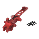 Maxbell 1:16 RC Car Gearbox Cover Metal Rear for 16209 16210 Hobby Car DIY Accessory Red