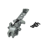 Maxbell 1:16 RC Car Gearbox Cover Metal Rear for 16209 16210 Hobby Car DIY Accessory Gray
