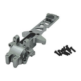 Maxbell 1:16 RC Car Gearbox Cover Metal Rear for 16209 16210 Hobby Car DIY Accessory Gray