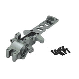 Maxbell 1:16 RC Car Gearbox Cover Metal Rear for 16209 16210 Hobby Car DIY Accessory Gray