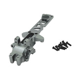 Maxbell 1:16 RC Car Gearbox Cover Metal Rear for 16209 16210 Hobby Car DIY Accessory Gray