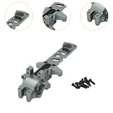 Maxbell 1:16 RC Car Gearbox Cover Metal Rear for 16209 16210 Hobby Car DIY Accessory Gray