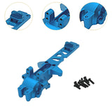 Maxbell 1:16 RC Car Gearbox Cover Metal Rear for 16209 16210 Hobby Car DIY Accessory Blue
