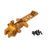 Maxbell 1:16 RC Car Gearbox Cover Metal Rear for 16209 16210 Hobby Car DIY Accessory Gold