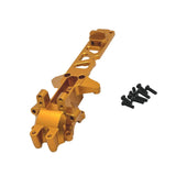 Maxbell 1:16 RC Car Gearbox Cover Metal Rear for 16209 16210 Hobby Car DIY Accessory Gold