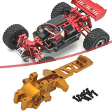 Maxbell 1:16 RC Car Gearbox Cover Metal Rear for 16209 16210 Hobby Car DIY Accessory Gold