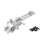 Maxbell 1:16 RC Car Gearbox Cover Metal Rear for 16209 16210 Hobby Car DIY Accessory Silver
