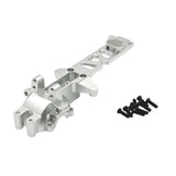 Maxbell 1:16 RC Car Gearbox Cover Metal Rear for 16209 16210 Hobby Car DIY Accessory Silver