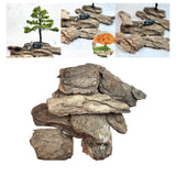 Maxbell DIY Scene Materials Diorama Kits Scenery Landscape Realistic Mini Wood Model 10Pcs