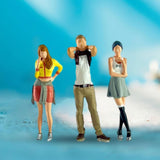 Maxbell 1/64 Scale Miniature Figure Painted Figures Creative Male Female Model Dolls