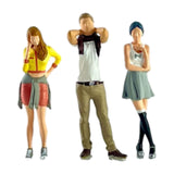Maxbell 1/64 Scale Miniature Figure Painted Figures Creative Male Female Model Dolls