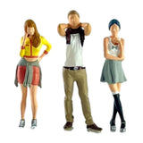 Maxbell 1/64 Scale Miniature Figure Painted Figures Creative Male Female Model Dolls