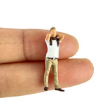 Maxbell 1/64 Scale Miniature Figure Painted Figures Creative Male Female Model Dolls