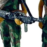 Maxbell 1:64 Diorama Figures Pose Scene Realistic Resin Figures Diorama Layout Gifts 2Pcs