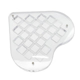 Maxbell Magnetic Seashell Box Clear Seashell Storage Box for Nail Trinket Bead Charm