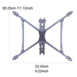 Maxbell FPV Drone Frame Carbon Fiber Quadcopter FPV Frame for Mark4 V2 DIY 9inch