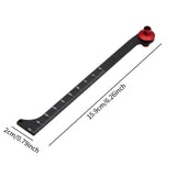 Maxbell RC Absorber Measuring Tool RC Shock Gauge Set up Tool for 1:8 RC Car (Black)