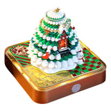 Maxbell 2025 3D Memo Pad Calendar Tear Away Calendar for Home Christmas Thanksgiving Xmas Tree House