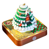 Maxbell 2025 3D Memo Pad Calendar Tear Away Calendar for Home Christmas Thanksgiving Xmas Tree House
