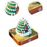 Maxbell 2025 3D Memo Pad Calendar Tear Away Calendar for Home Christmas Thanksgiving Xmas Tree House
