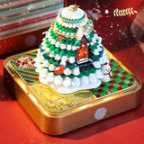 Maxbell 2025 3D Memo Pad Calendar Tear Away Calendar for Home Christmas Thanksgiving Xmas Tree House