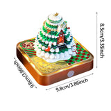 Maxbell 2025 3D Memo Pad Calendar Tear Away Calendar for Home Christmas Thanksgiving Xmas Tree House