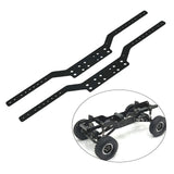 Maxbell 2x Aluminium Chassis Frame Rails for MN168 MN78 1/12 Scale RC Model Car Part Black