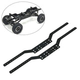 Maxbell 2x Aluminium Chassis Frame Rails for MN168 MN78 1/12 Scale RC Model Car Part Black