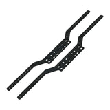 Maxbell 2x Aluminium Chassis Frame Rails for MN168 MN78 1/12 Scale RC Model Car Part Black