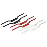 Maxbell 2x Aluminium Chassis Frame Rails for MN168 MN78 1/12 Scale RC Model Car Part Black