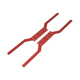 Maxbell 2x Aluminium Chassis Frame Rails for MN168 MN78 1/12 Scale RC Model Car Part Red
