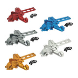 Maxbell Aluminium Rear Gearbox Cover Replaces for H6V3 M162 M163 1/16 RC Crawler Car Red