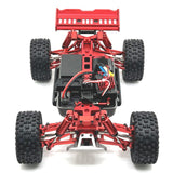 Maxbell Aluminium Rear Gearbox Cover Replaces for H6V3 M162 M163 1/16 RC Crawler Car Red